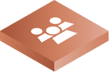 Icon with a group of 3 people