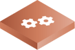 Icon of gears