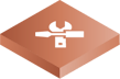 Icon of wrench and screwdriver