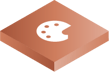 Icon of paint palette