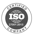 ISO Certified Company Badge