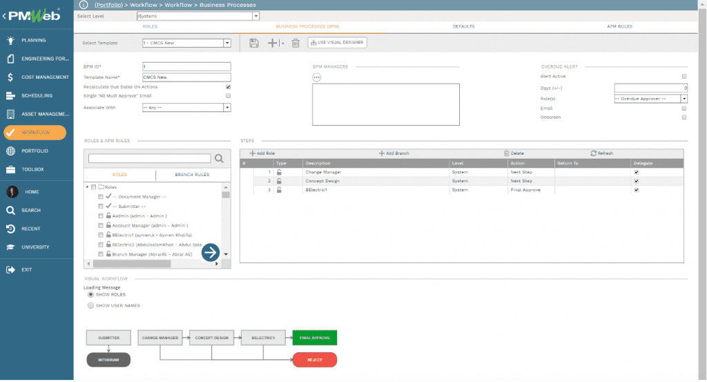 PMWeb 7 Workflow Workflow Business Processes 