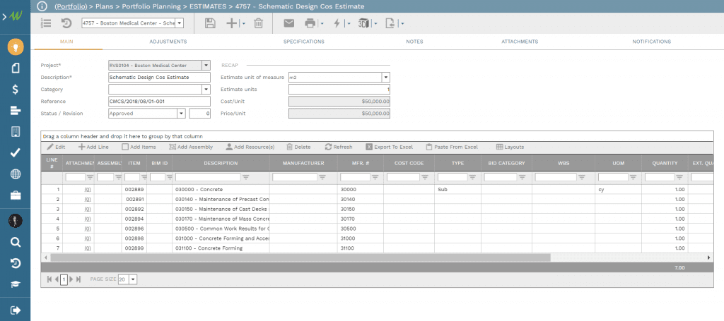 Cost Estimate