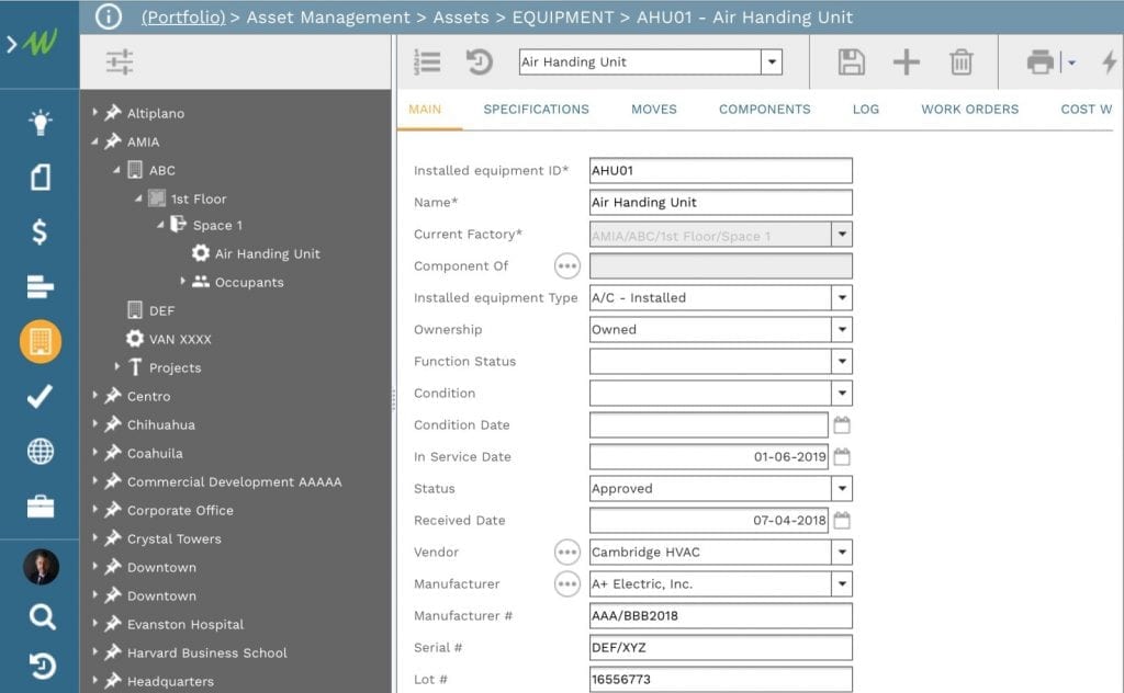 PMWeb 7 Asset Management Equipment Damage Assessment