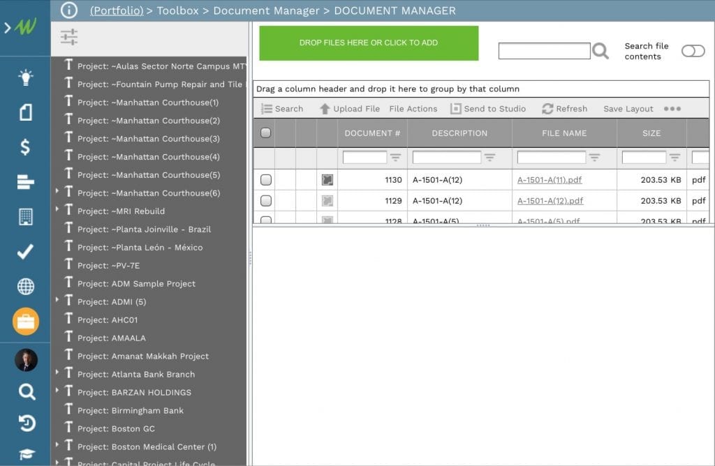 PMWeb 7 Tools Document Manager 