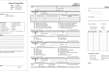 PMWeb 7 Forms Transmittals