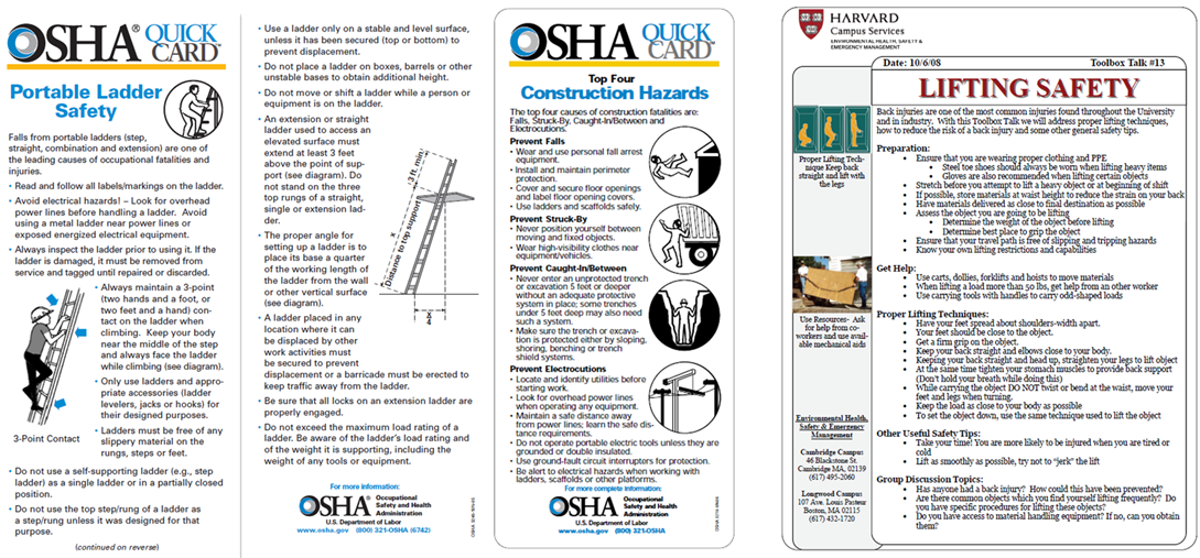 Managing and Documenting Safety Toolbox Talks on Construction Projects