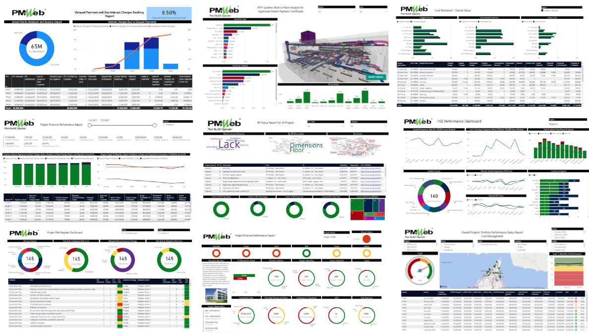 PMWeb 7 Reports 