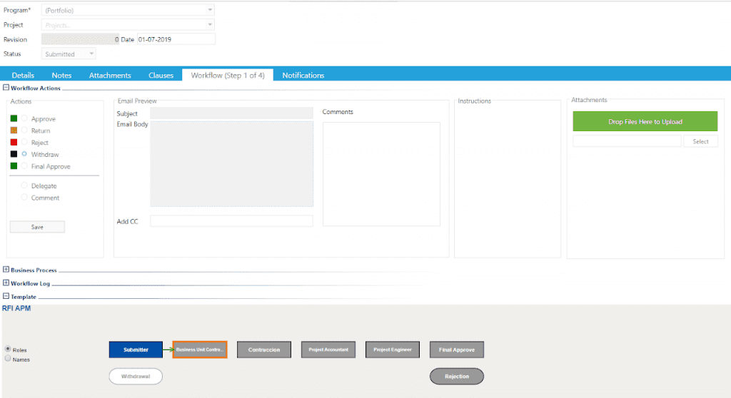 PMWeb 7 Workflow 