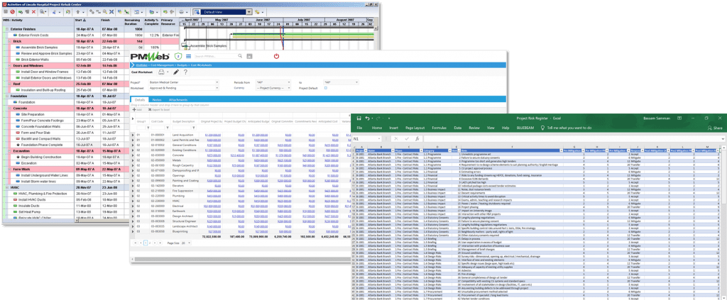 PMWeb 7 Different Data Table Structures