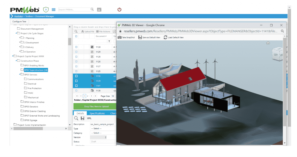 PMWeb 7 Toolbox Document Manager PMWeb 3D Viewer 