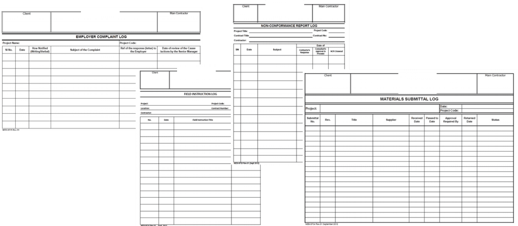 Logs and registers