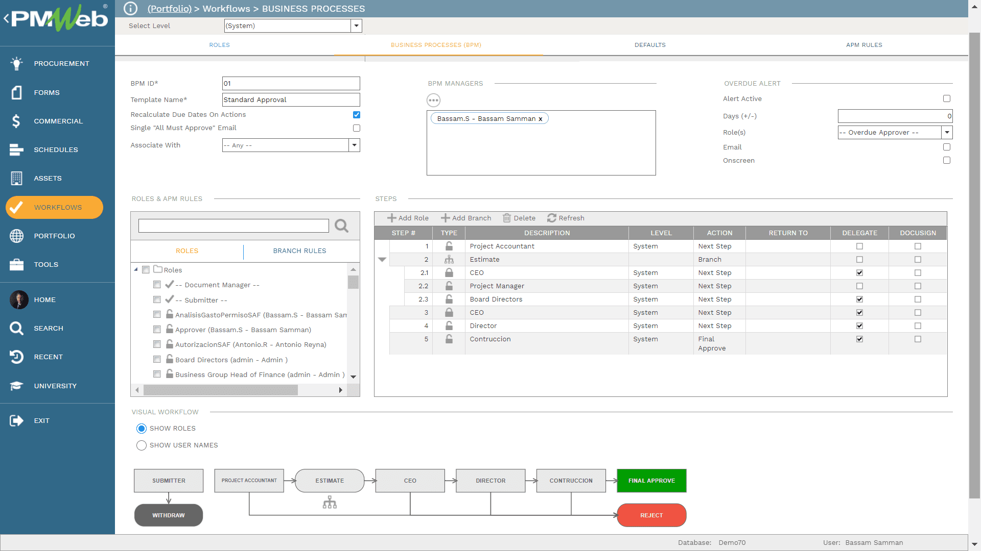 PMWeb 7 Workflow Business Processes for Agile Digital Transformation