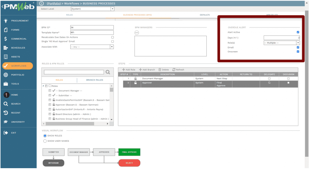 PMWeb 7 Workflow Business Processes 