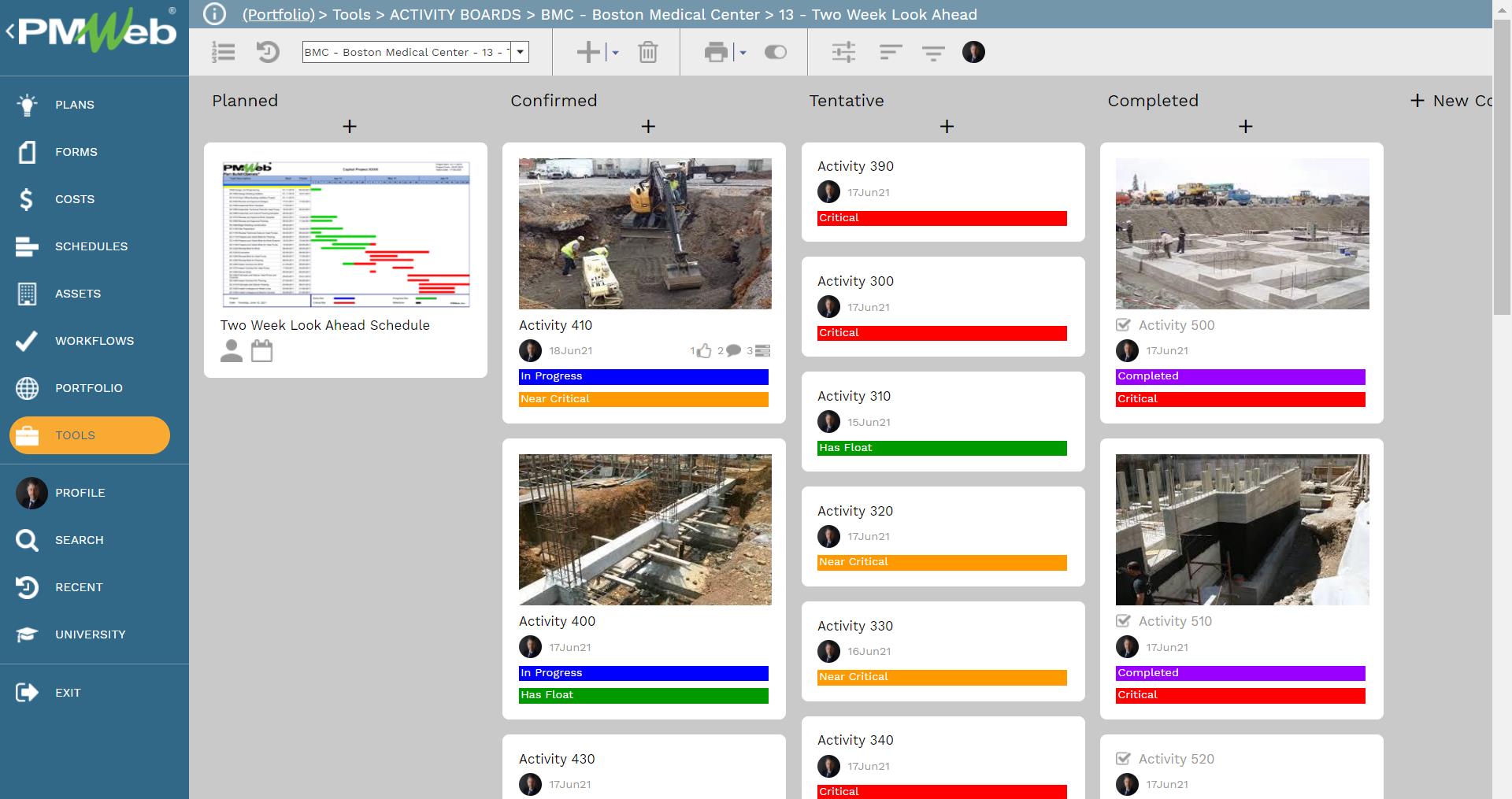 Using Agile Project Management Techniques to Maintain Level 5 Project Schedule on Capital Construction Projects