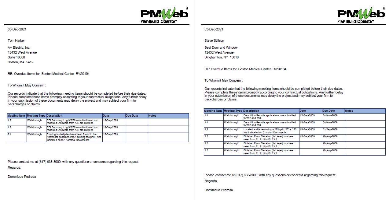 PMWeb 7 Meeting Minutes 