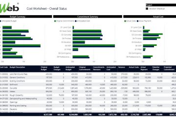 PMWeb Cost Worksheets